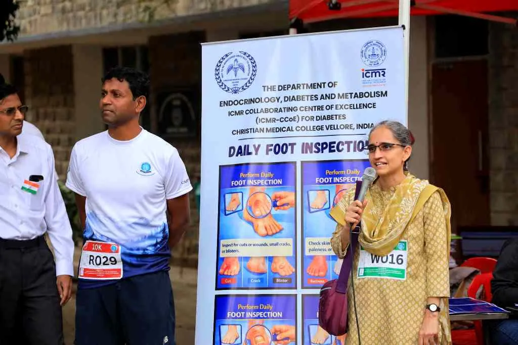 Dr. Asha H.S. delivering the Welcome Address