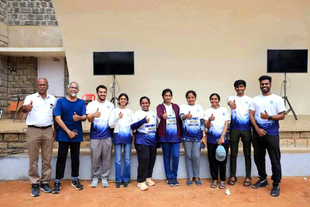Endocrinology Team along with the Physical Director and Marathon In-charges Ajinkya & Bernice