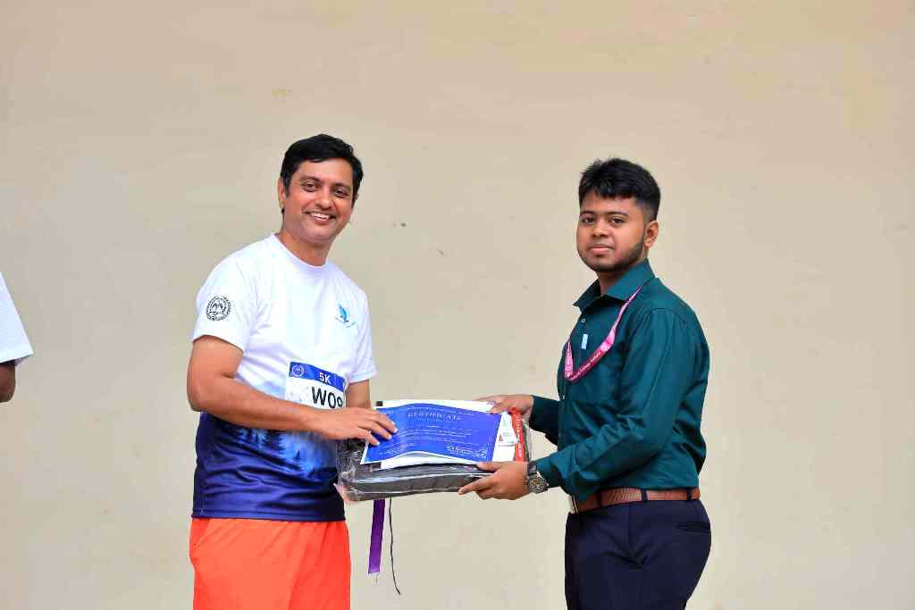 Sameer Maaz S Third place Logo Design Competition The Carnival marathon 2026, endocrinology cmc vellore Marathon took place on 26th January 2026