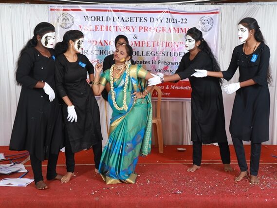 World Diabetes Day Dance Competition 2022 endocrinology cmc vellore (30)