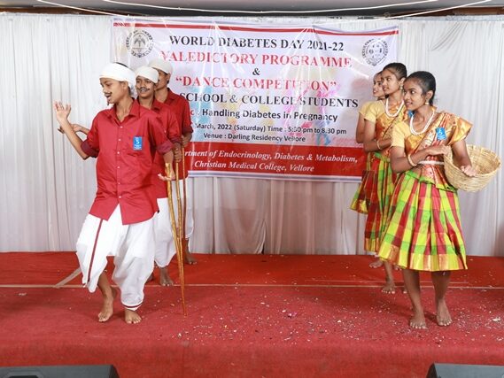 World Diabetes Day Dance Competition 2022 endocrinology cmc vellore (33)
