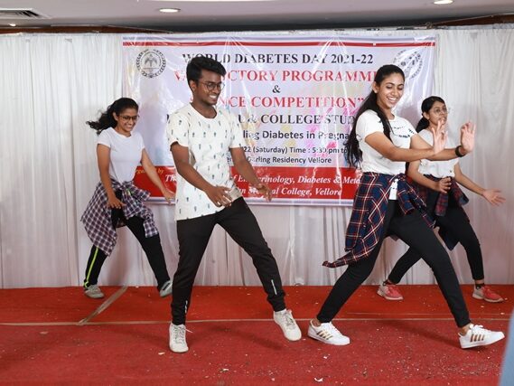 World Diabetes Day Dance Competition 2022 endocrinology cmc vellore (68)