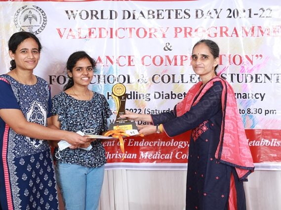 World Diabetes Day Dance Competition 2022 endocrinology cmc vellore (83)